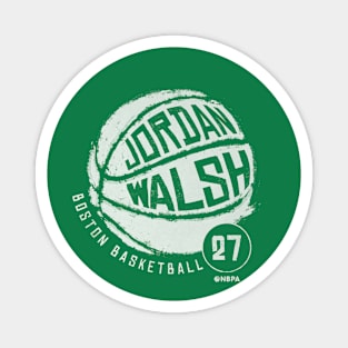 Jordan Walsh Boston Basketball Magnet